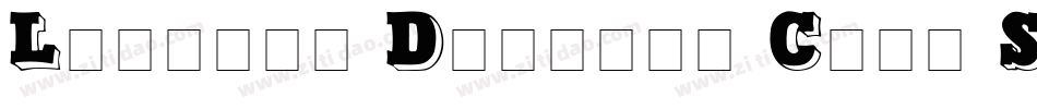 Levelor Display Caps SSi字体转换